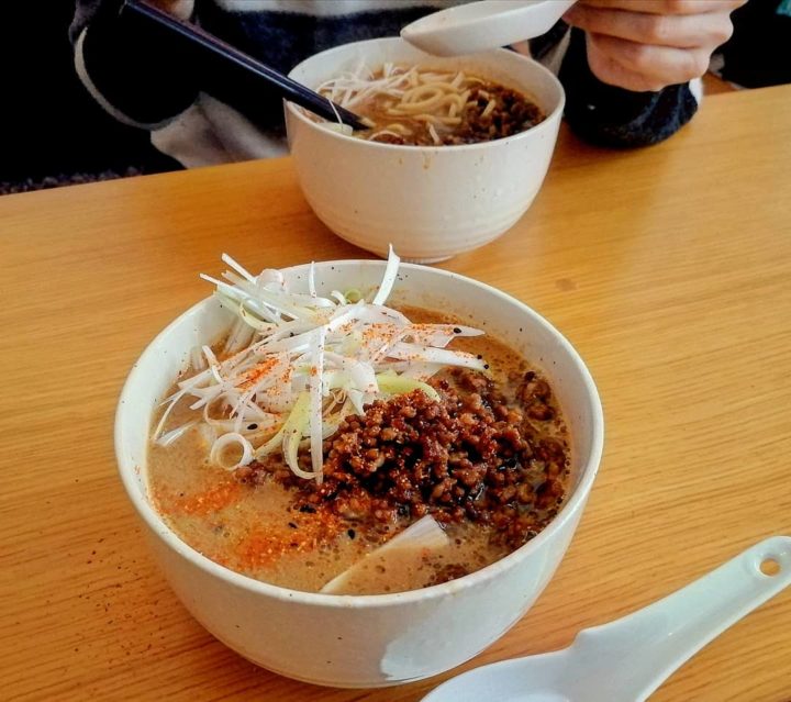 手作り担々麺とクッキー