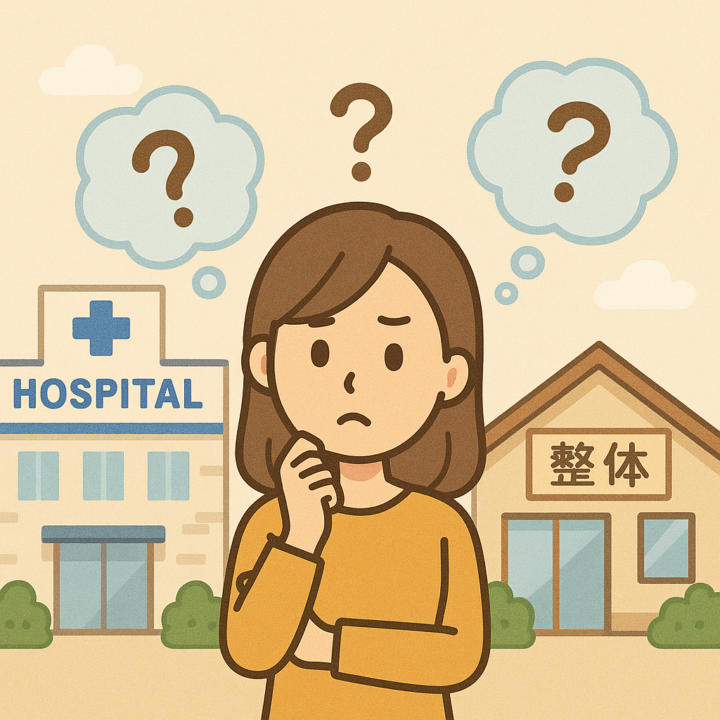 【なぜ整体なのか？】病院ではなく整体を選ぶという新しい選択肢