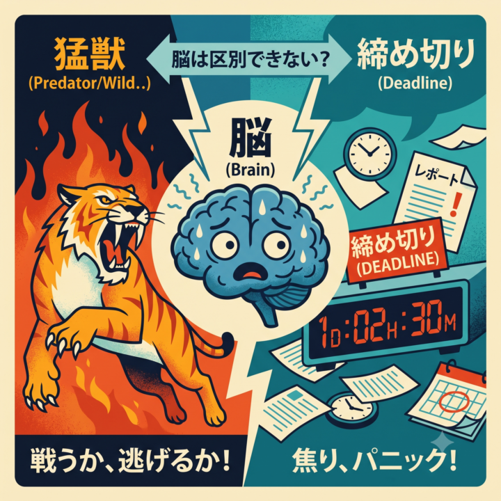 「時間に追われる」だけで、なぜ自律神経は乱れるのか