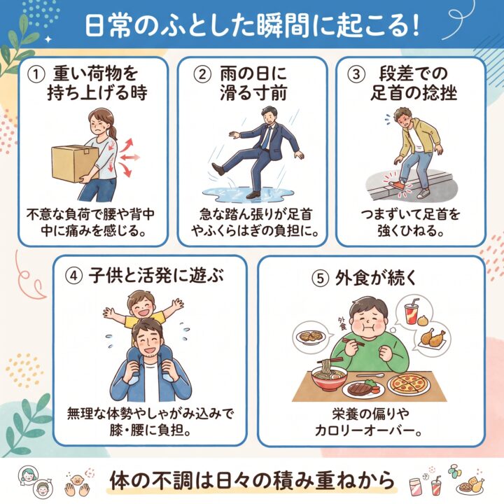 40歳を過ぎてからの体のメンテナンスの重要性
